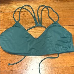 Xhilaration Army Green Bikini Top